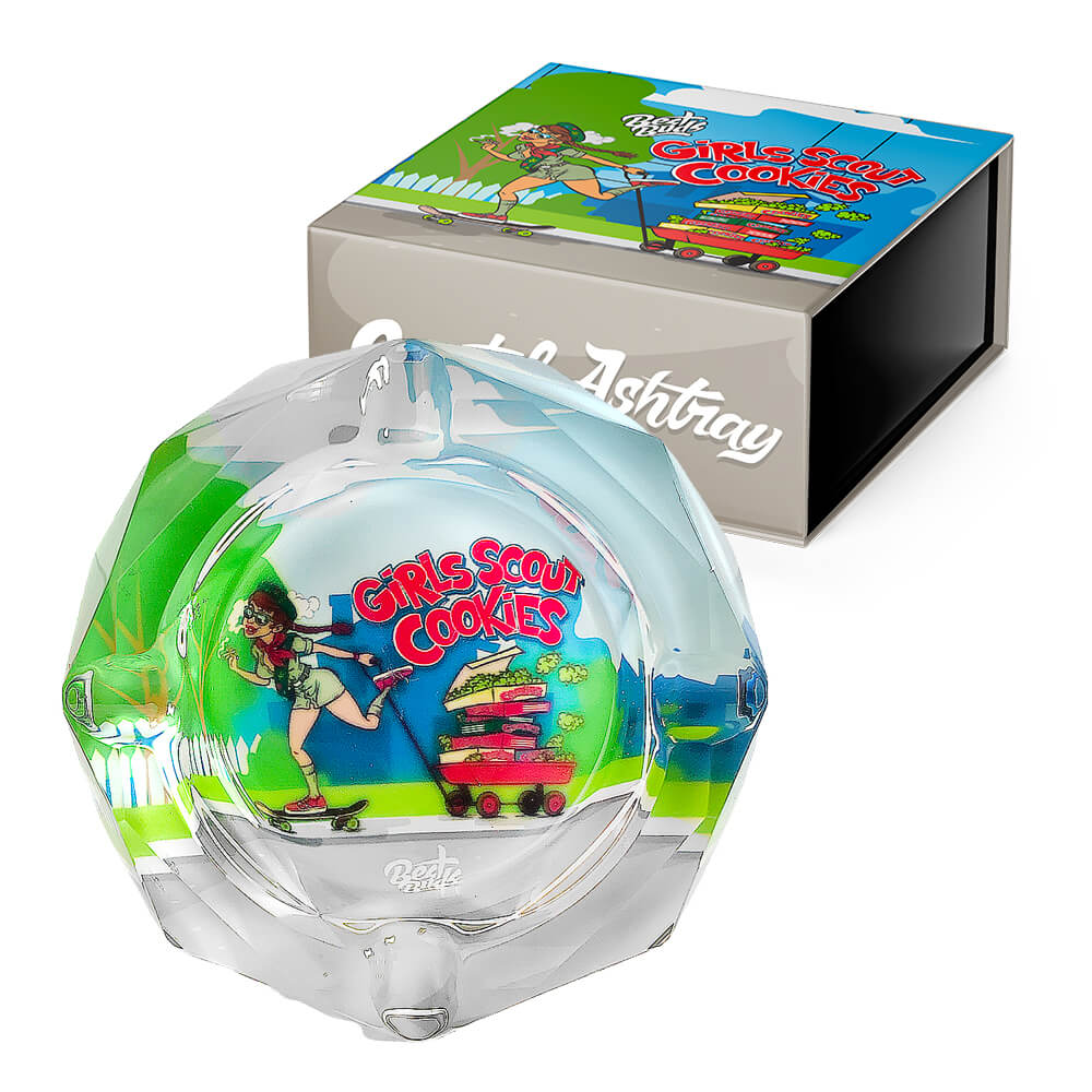 Best Buds Crystal Ashtray – Girl Scout Cookies Edition - Portacenere - SPUMONI