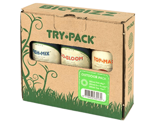 Biobizz Try·Pack Outdoor - Fertilizzante - SPUMONI