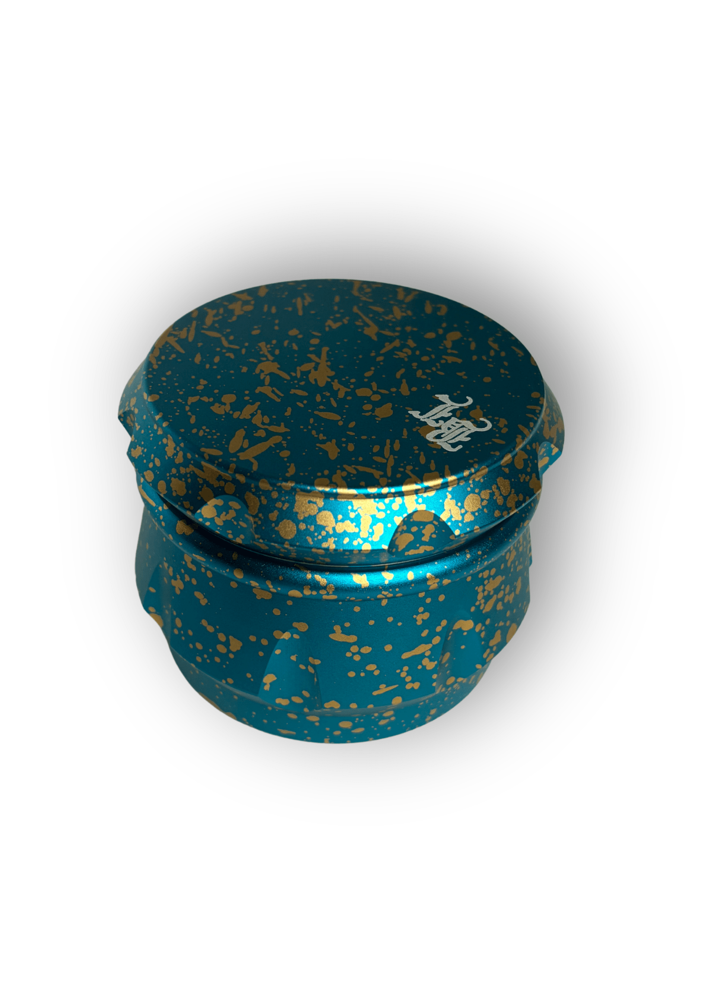 BlackLeaf | Grinder di Metallo | Accessorio per fumatori - SPUMONI