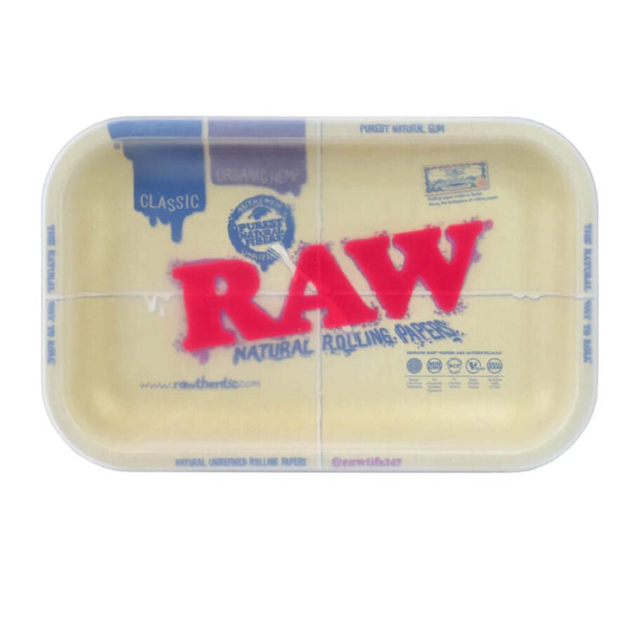 RAW Classic Dab Vassoio in Metallo per Dab con Cover in Silicone - SPUMONI