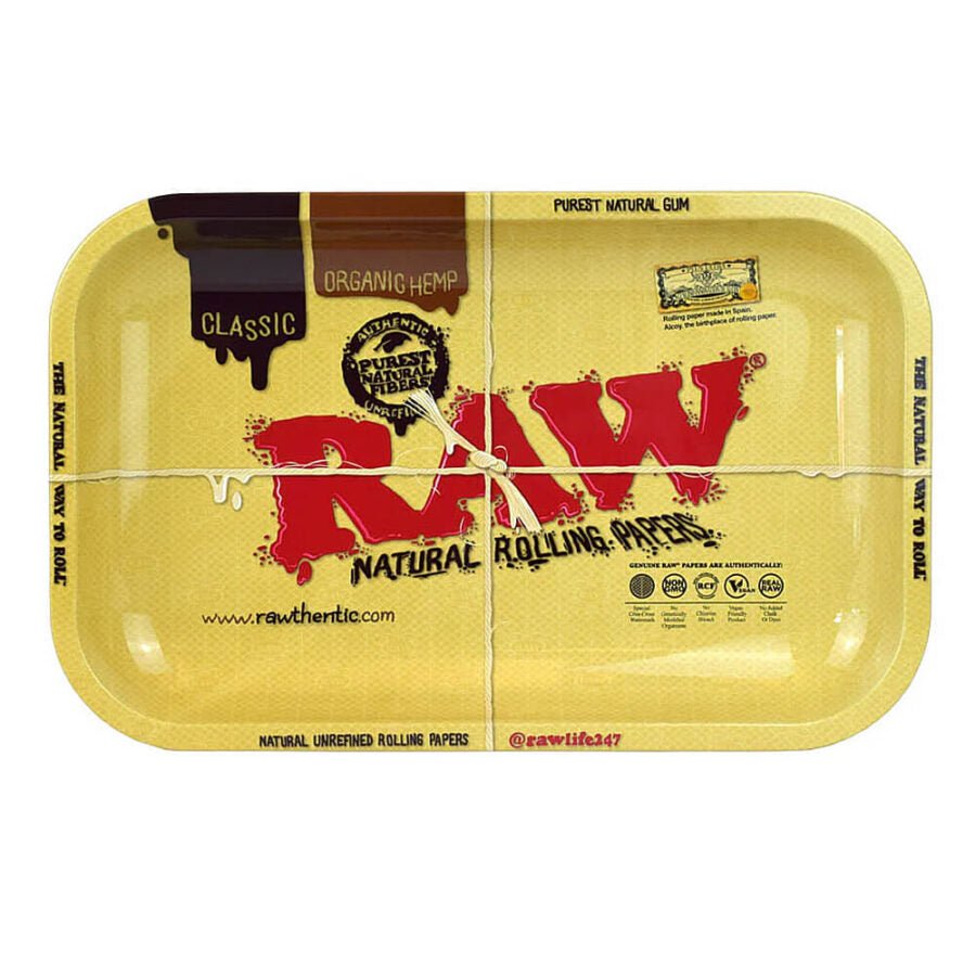 RAW Classic Dab Vassoio in Metallo per Dab con Cover in Silicone - SPUMONI