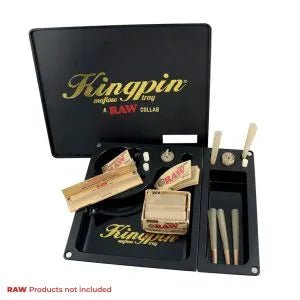 RAW – Kingpin Rolling Tray - SPUMONI
