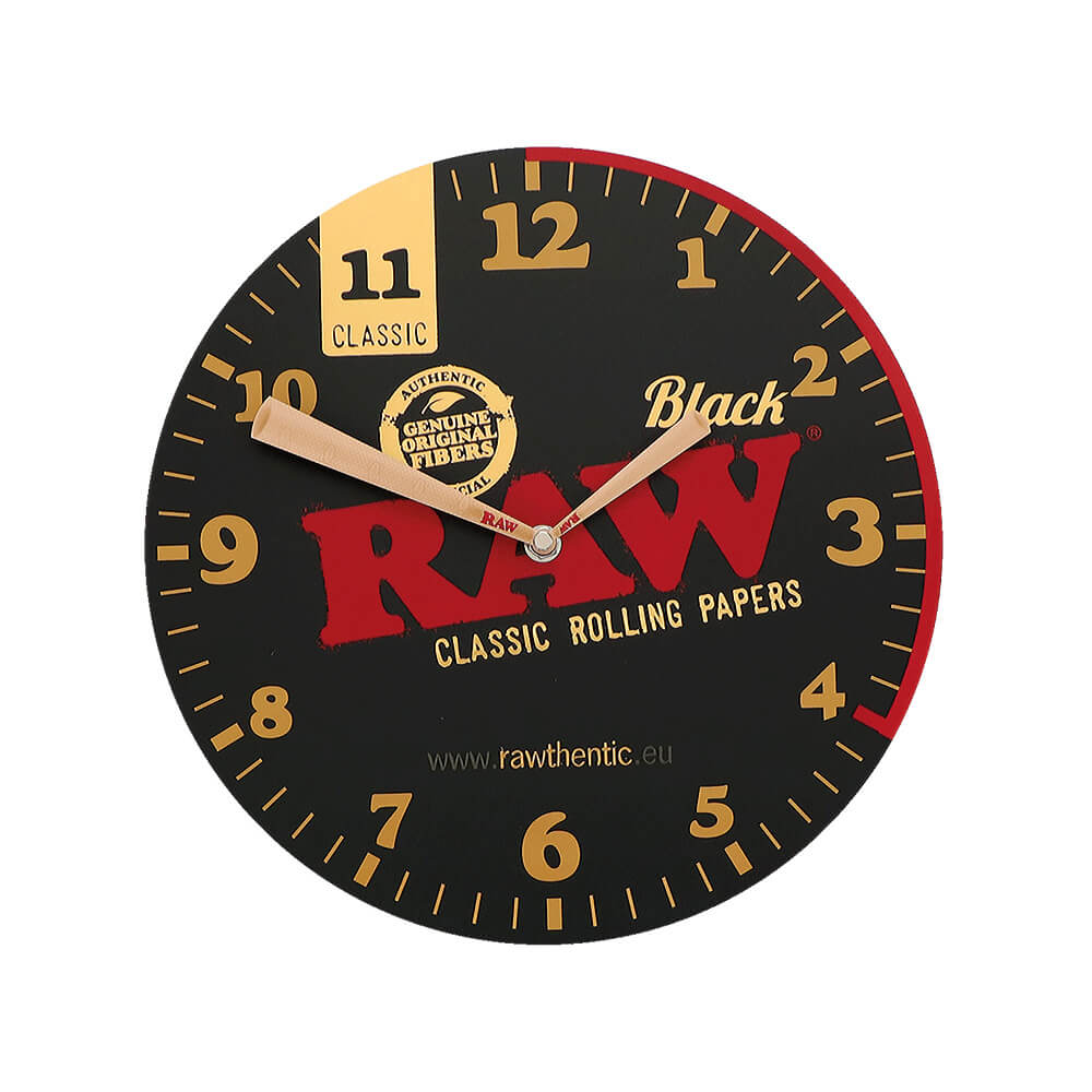 RAW – Orologio da Parete Nero - SPUMONI