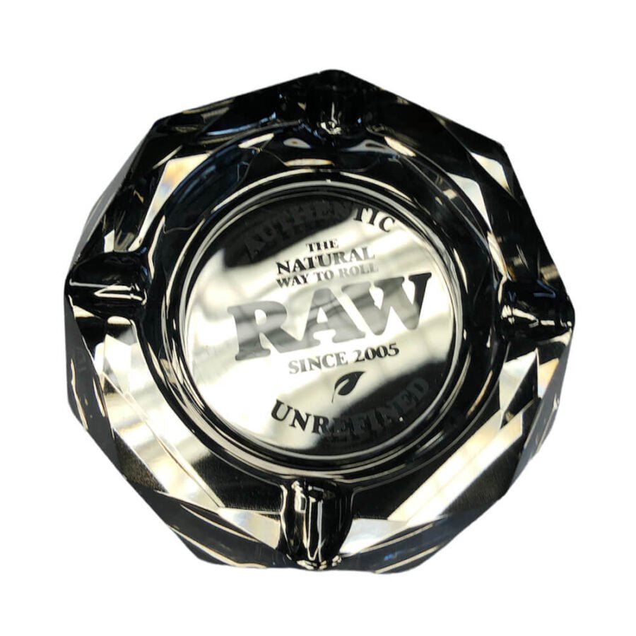 RAW The Dark Side Posacenere Spesso in Vetro con Giftbox - SPUMONI