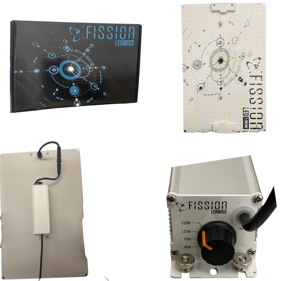 Spumoni growshop |Lampada professionale per la coltivazione indoor | FISSION LED 150W | marca Pure factory | - SPUMONI