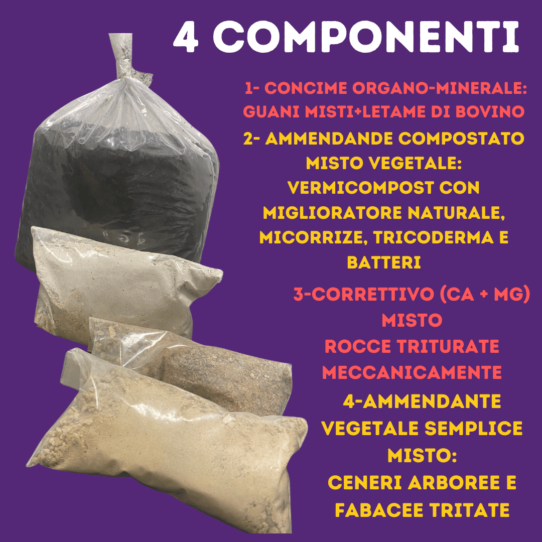 Supersoil 4 componenti 1,2kg - SPUMONI
