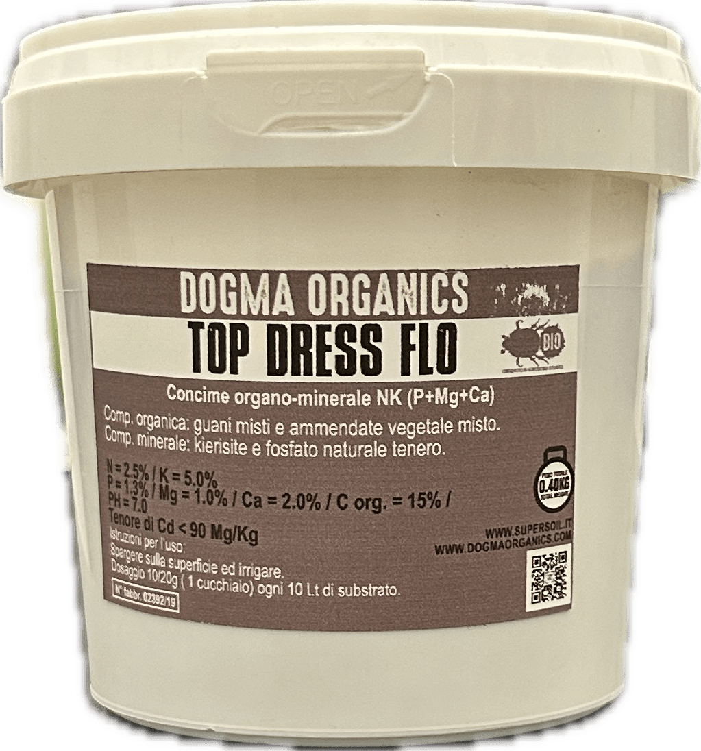 Top Dress Flo | Fertilizzante organo Minerale adatto alla fioritura - SPUMONI