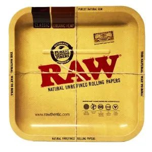 Vassoio quadrato marrone raw - SPUMONI