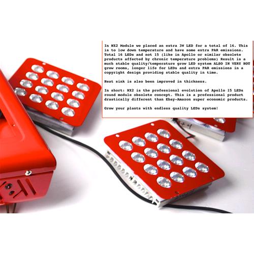 PHYTOLITE - LED NX2 400 - REAL POWER 280W