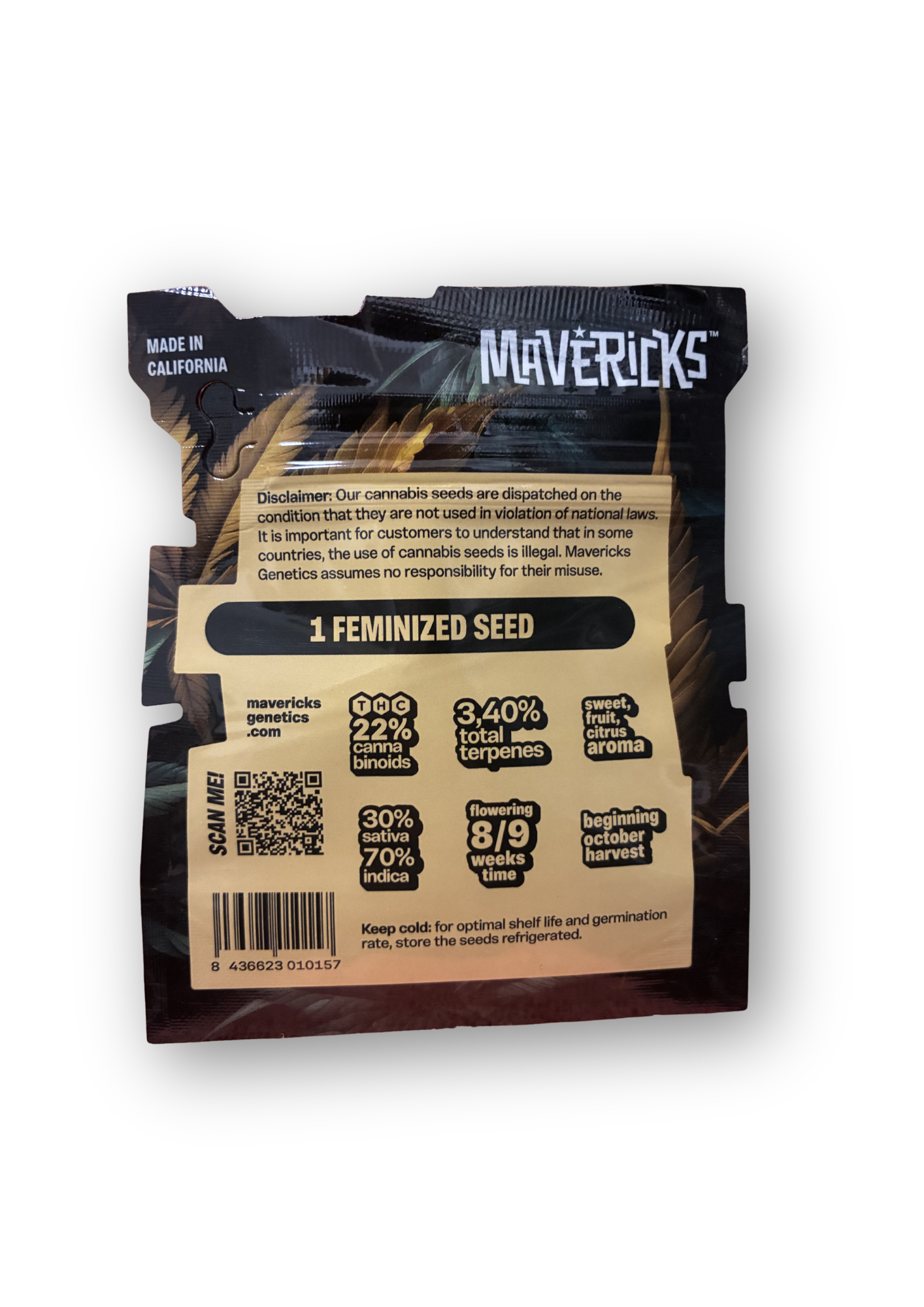 Mavericks | Kiwi X Papaya | Semi Fotoperiodici Femminizati