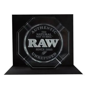 RAW The Dark Side Posacenere Spesso in Vetro con Giftbox