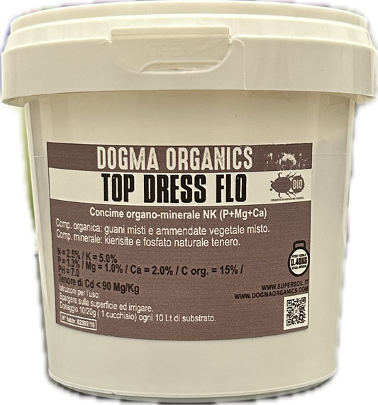Top Dress Flo | Fertilizzante organo Minerale adatto alla fioritura