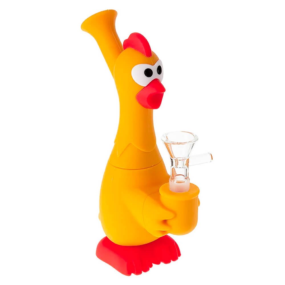 Best Buds Chicken Silicone Pipe - bong - SPUMONI