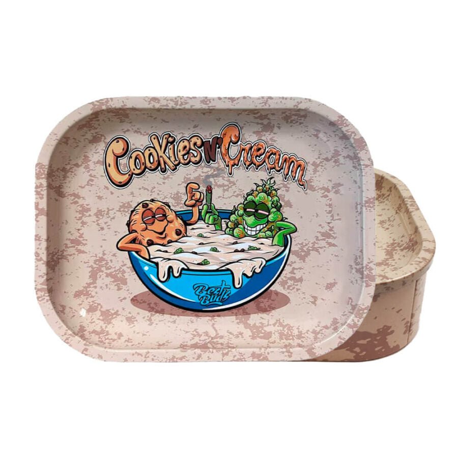 Best Buds Cookies N’ Cream Thin Box - rolling tray - SPUMONI