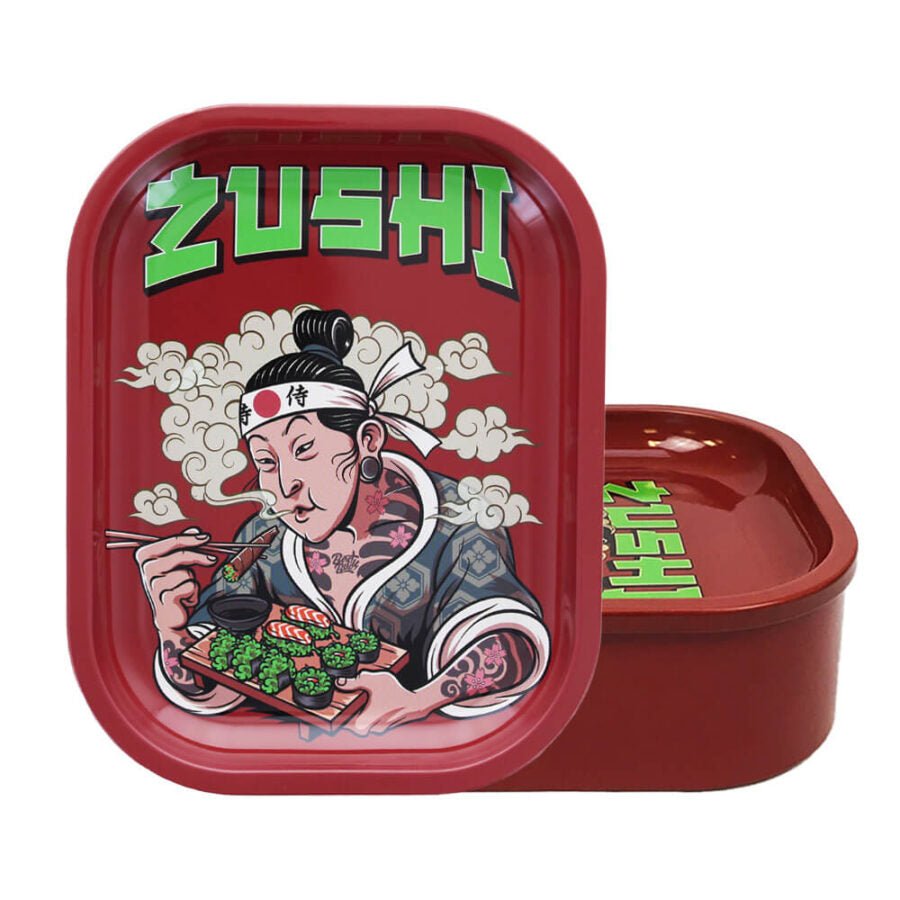 Best Buds Zushi Thin Box - rolling tray - SPUMONI