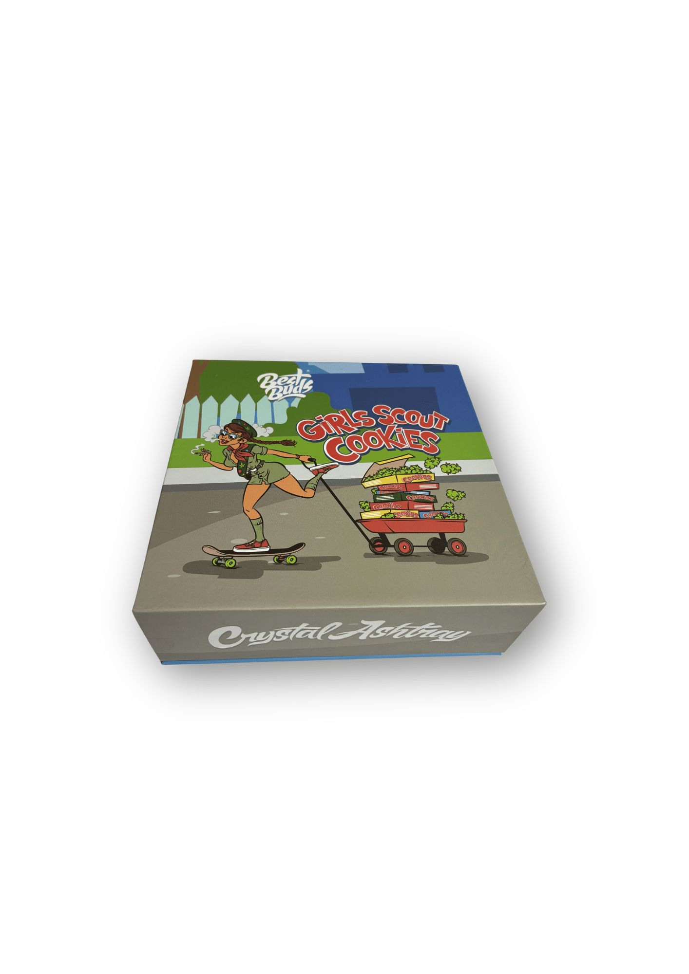 BestBuds | Girls Scout Cookies | Posacenere | Fatto di vetro | Accessorio per fumatori - SPUMONI