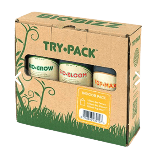 Biobizz Try·Pack Indoor - Fertilizzante - SPUMONI