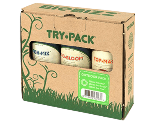 Biobizz Try·Pack Outdoor - Fertilizzante - SPUMONI