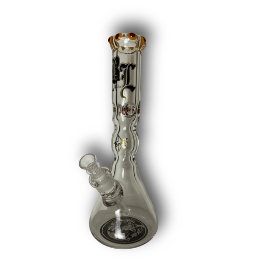 BlackLeaf | Bong di vetro | Bong 9mm | Accessorio per fumatori - SPUMONI