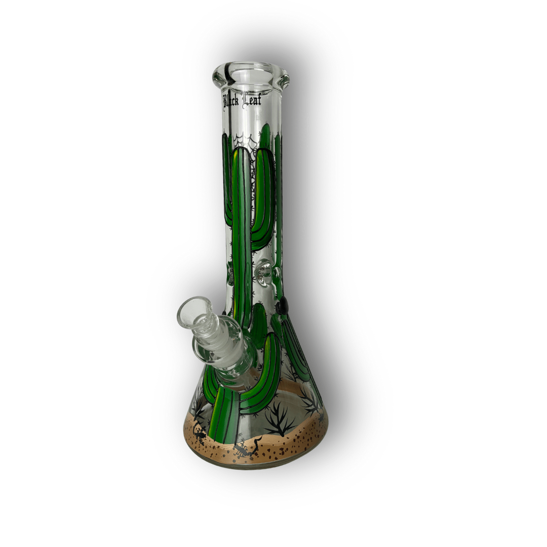 BlackLeaf | Bong di vetro | Bong con cactus - SPUMONI