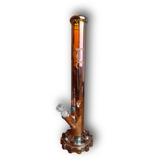 BlackLeaf | Bong di vetro | Bong effetto arcobaleno | Accessorio per fumatori - SPUMONI