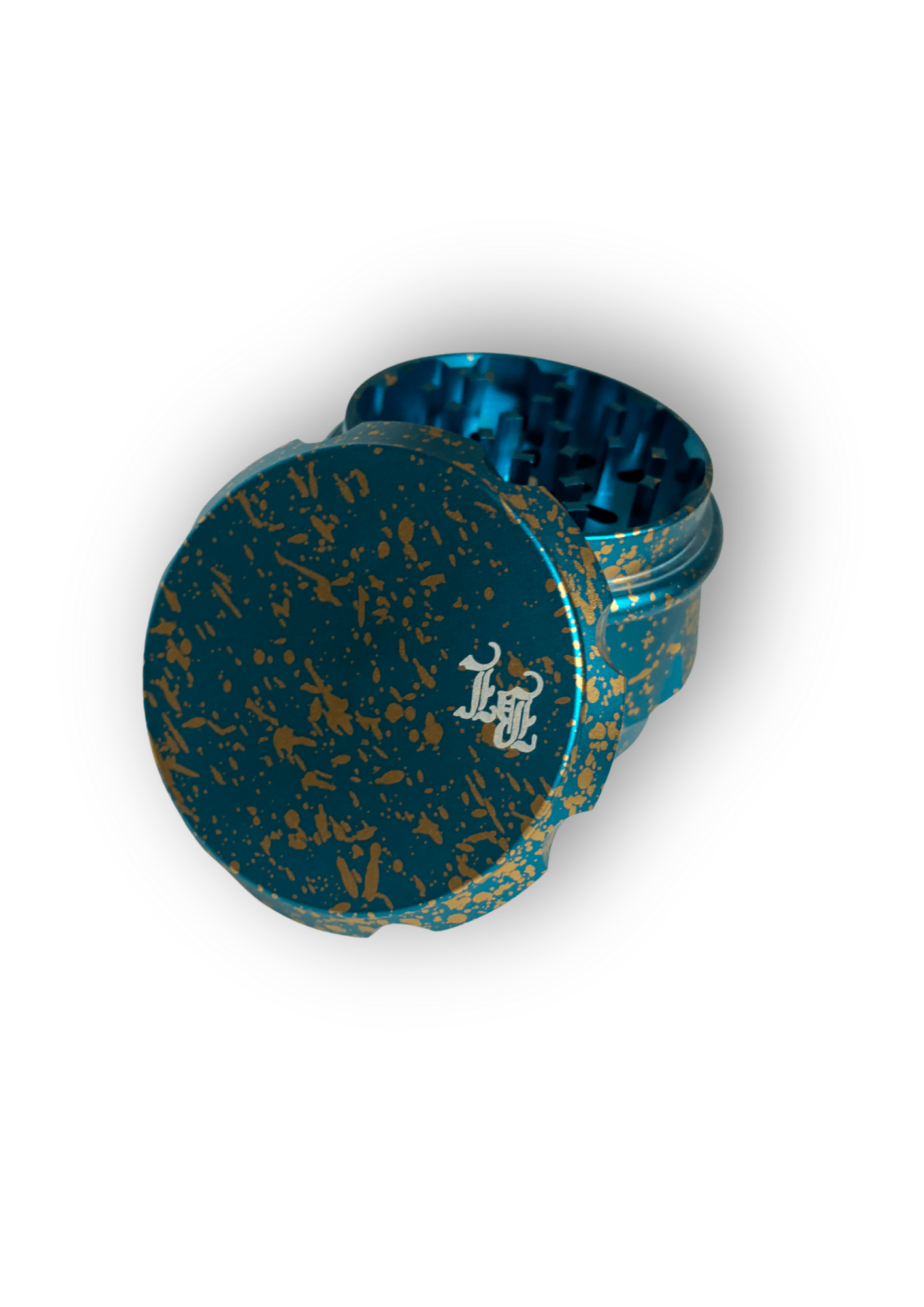 BlackLeaf | Grinder di Metallo | Accessorio per fumatori - SPUMONI