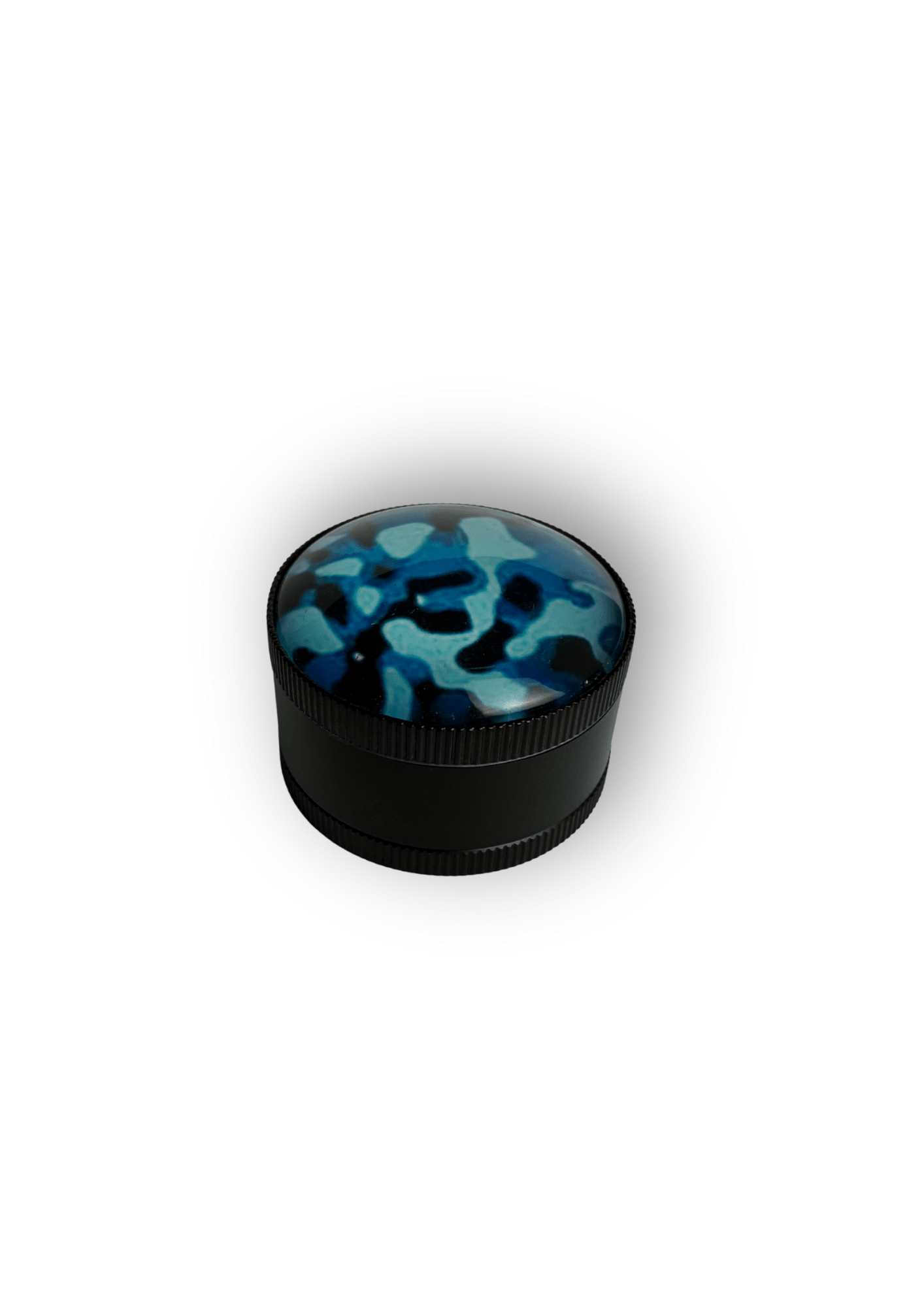 BlackLeaf | Grinder di metallo | con colori militari | Accessorio per fumatori - SPUMONI
