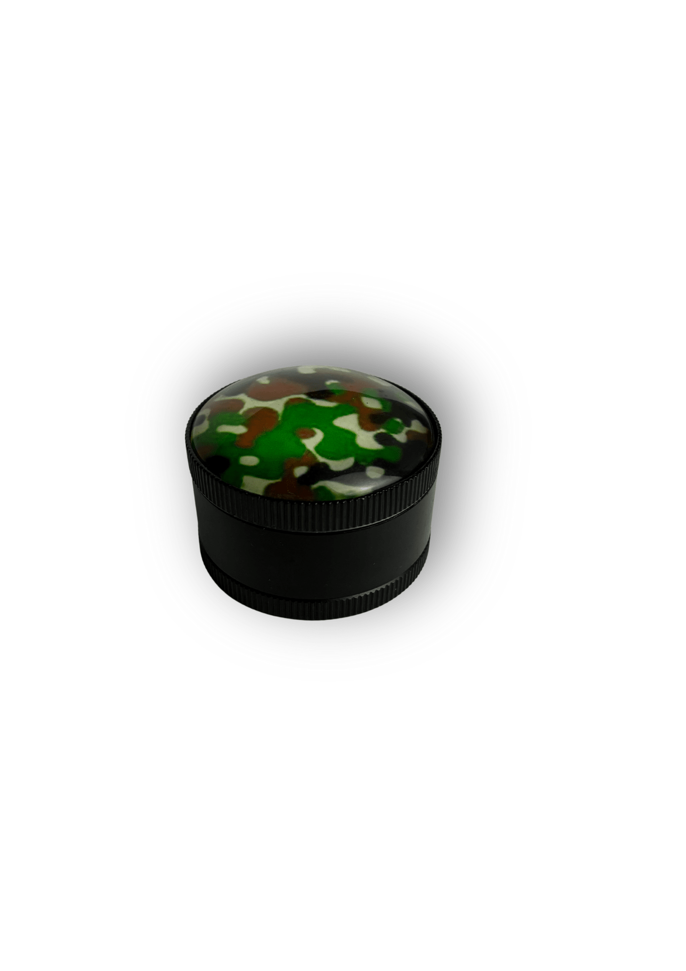 BlackLeaf | Grinder di metallo | con colori militari | Accessorio per fumatori - SPUMONI