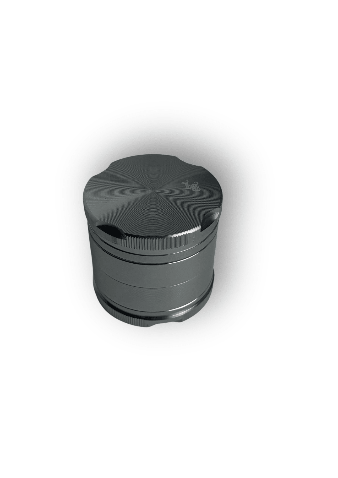 BlackLeaf | Grinder | MiniGrinder di metallo | Accessorio per fumatori - SPUMONI