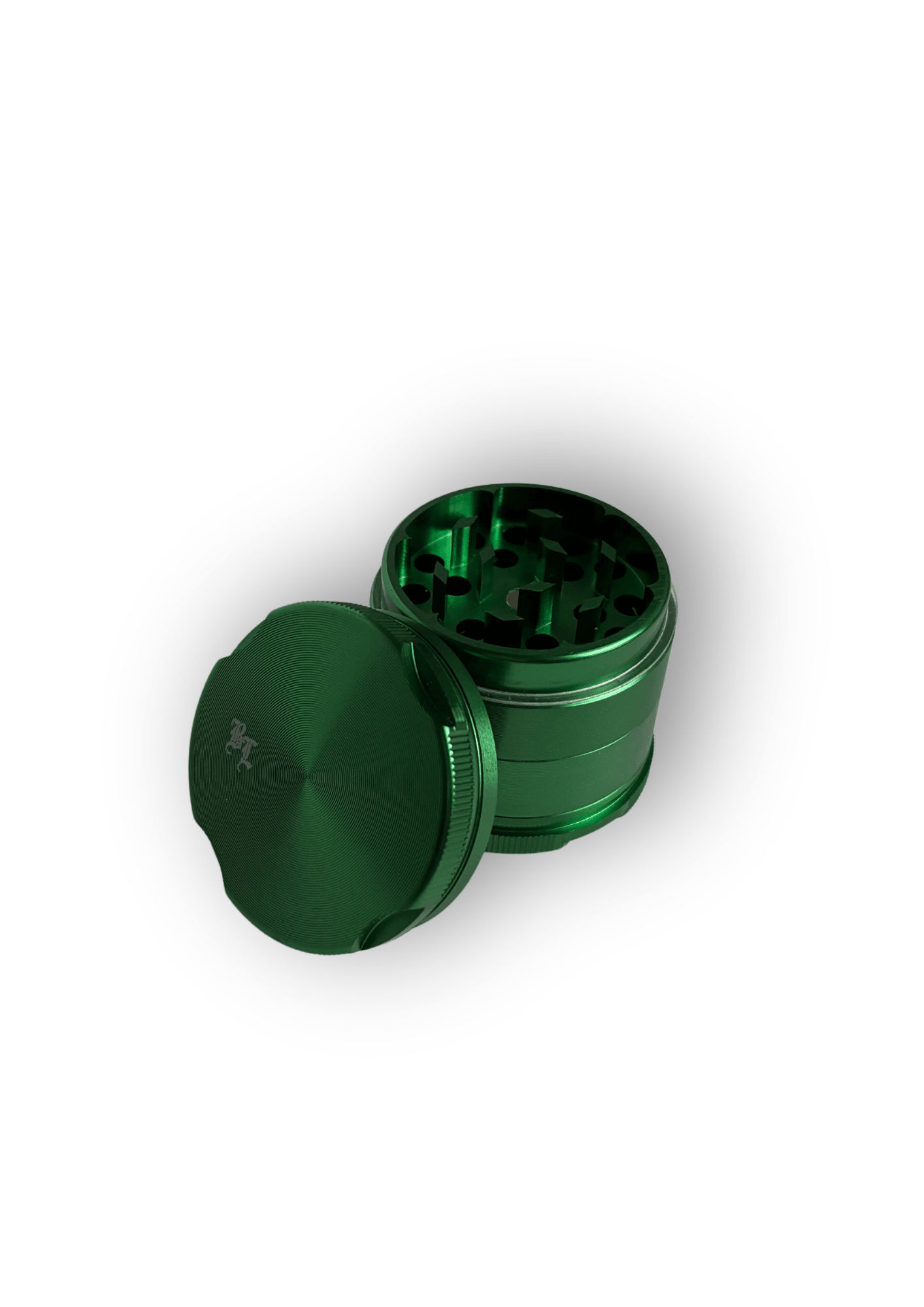 BlackLeaf | Grinder | MiniGrinder di metallo | Accessorio per fumatori - SPUMONI