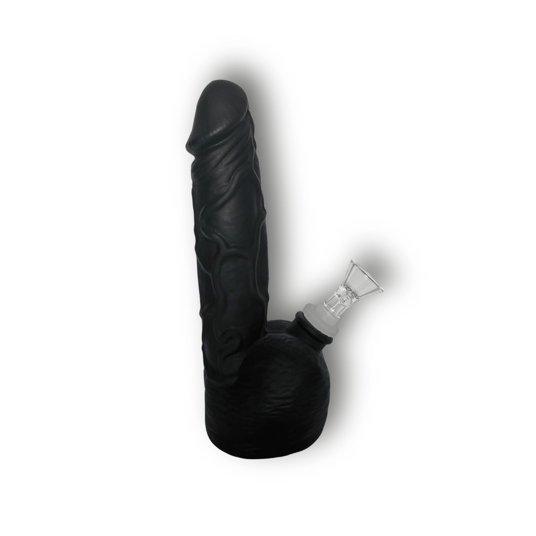 Bong di silicone | Bong di silicone a forma ironica | accessorio per fumatori - SPUMONI