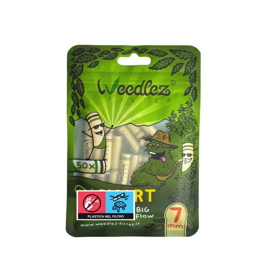 Filtri al carbone attivo e cellulosa | Weedlez | Diversi formati 7 mm - SPUMONI