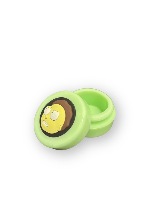Jar in Silicone | Con design del personaggio Morty | Articoli per fumatori - SPUMONI