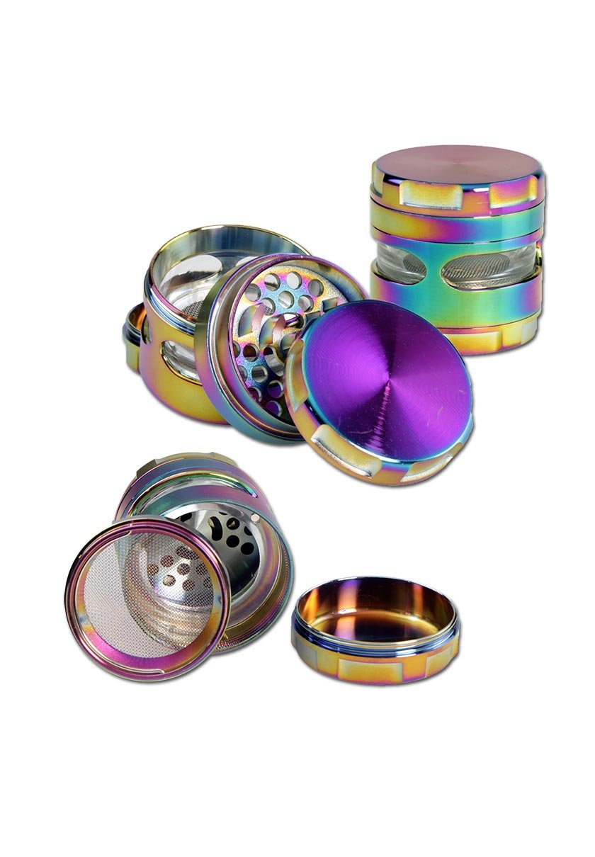 Metal Grinder Oil Color 4 pezzi - grinder - SPUMONI