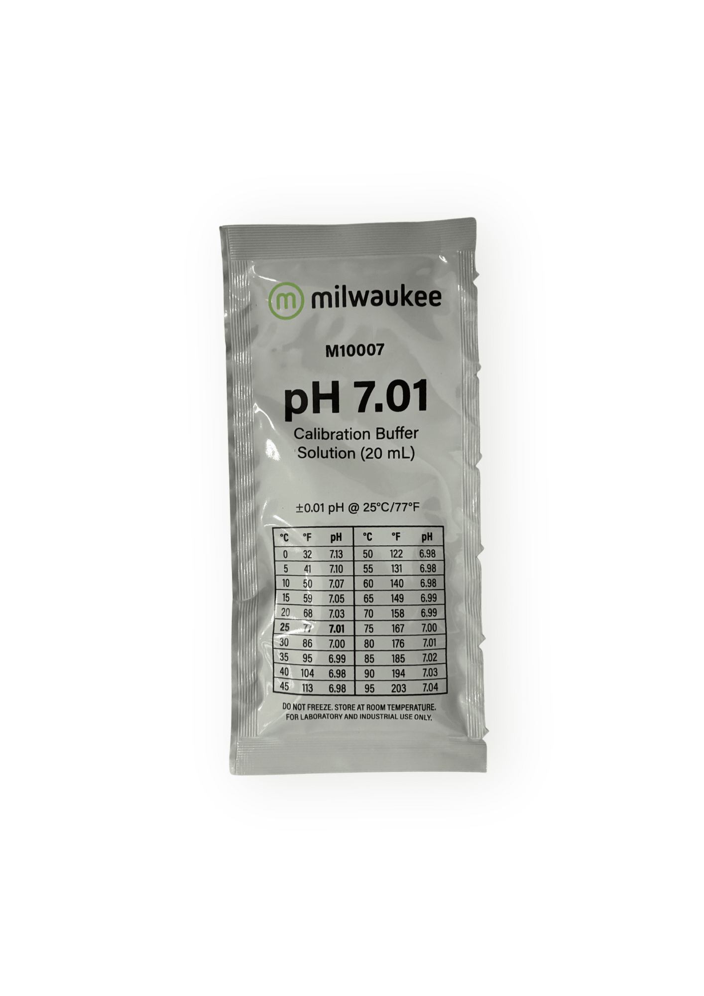 Milwaukee | 1 pz. Bustina di soluzione tampone di calibrazione a pH 7.01 | Calibratore di pH - SPUMONI