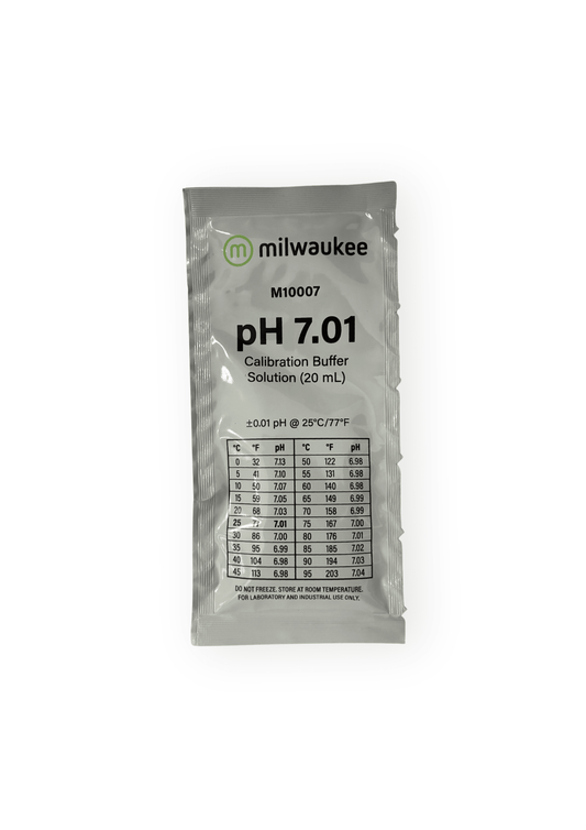 Milwaukee | 1 pz. Bustina di soluzione tampone di calibrazione a pH 7.01 | Calibratore di pH - SPUMONI