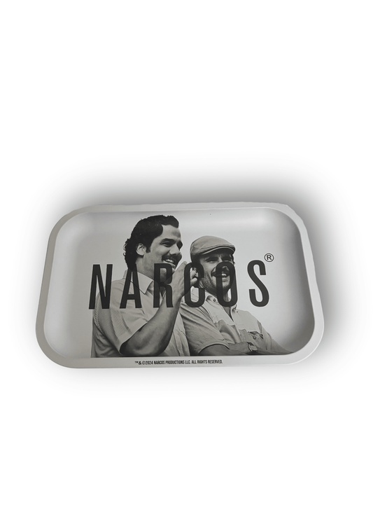 NARCOS | Mistiere con disegno bianco e nero | Accessorio per fumatori - SPUMONI