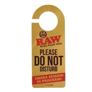 RAW Do Not Disturb Cartellino per Porte - SPUMONI