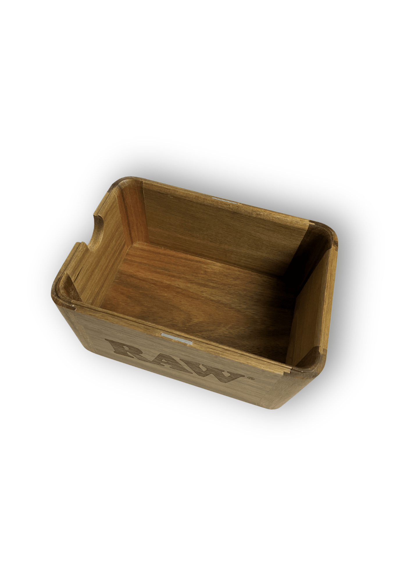 RAW | Mistiere con porta oggetti fatto di legno | Accessorio per fumatori - SPUMONI