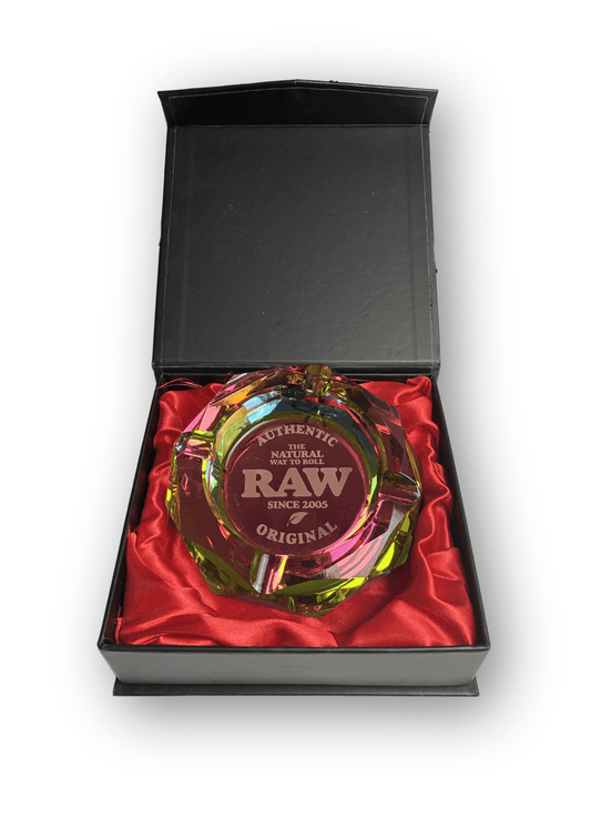 RAW | Rainbow | Posacenere | Realizzato in cristallo | Accessorio per fumatori - SPUMONI