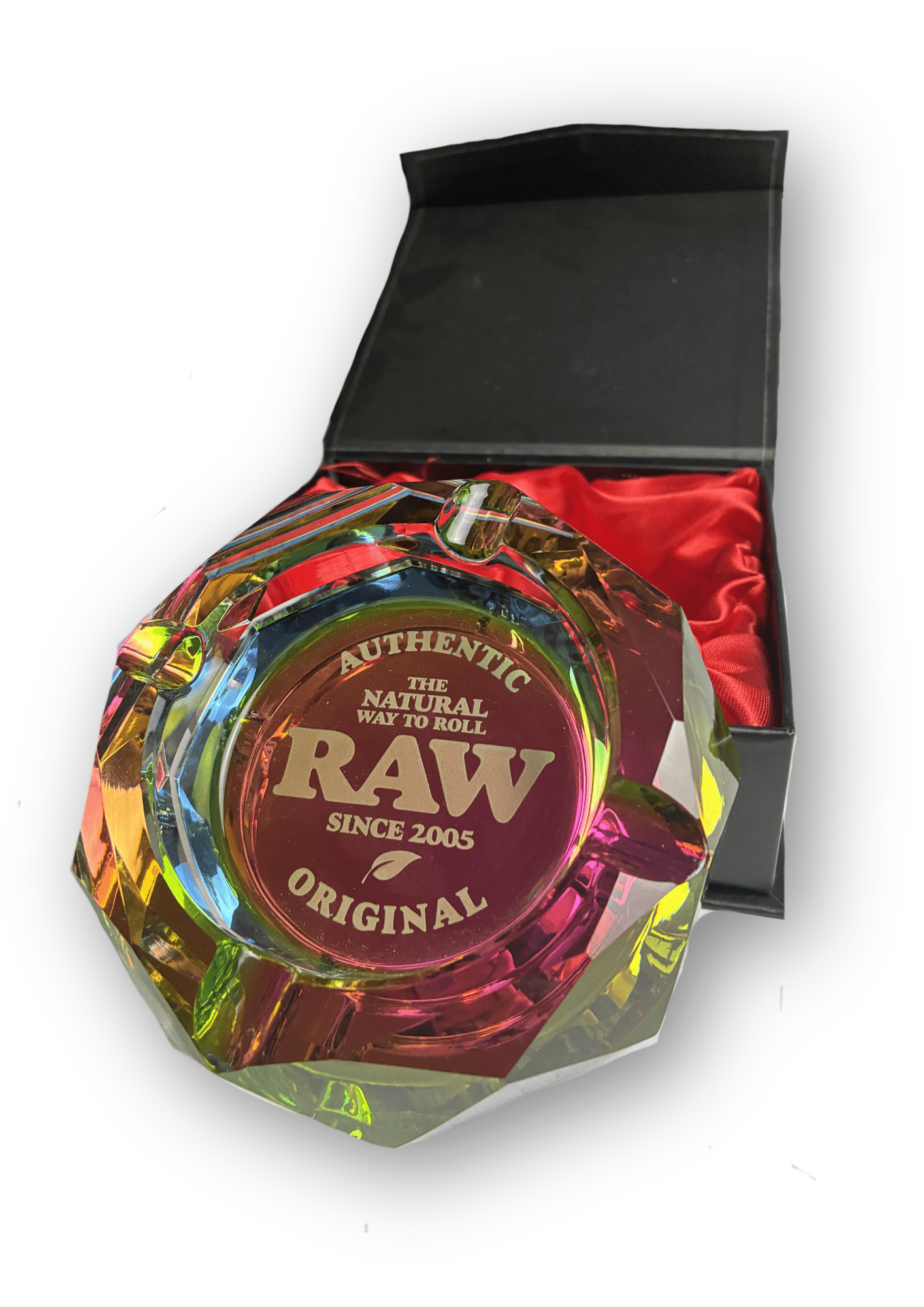 RAW | Rainbow | Posacenere | Realizzato in cristallo | Accessorio per fumatori - SPUMONI