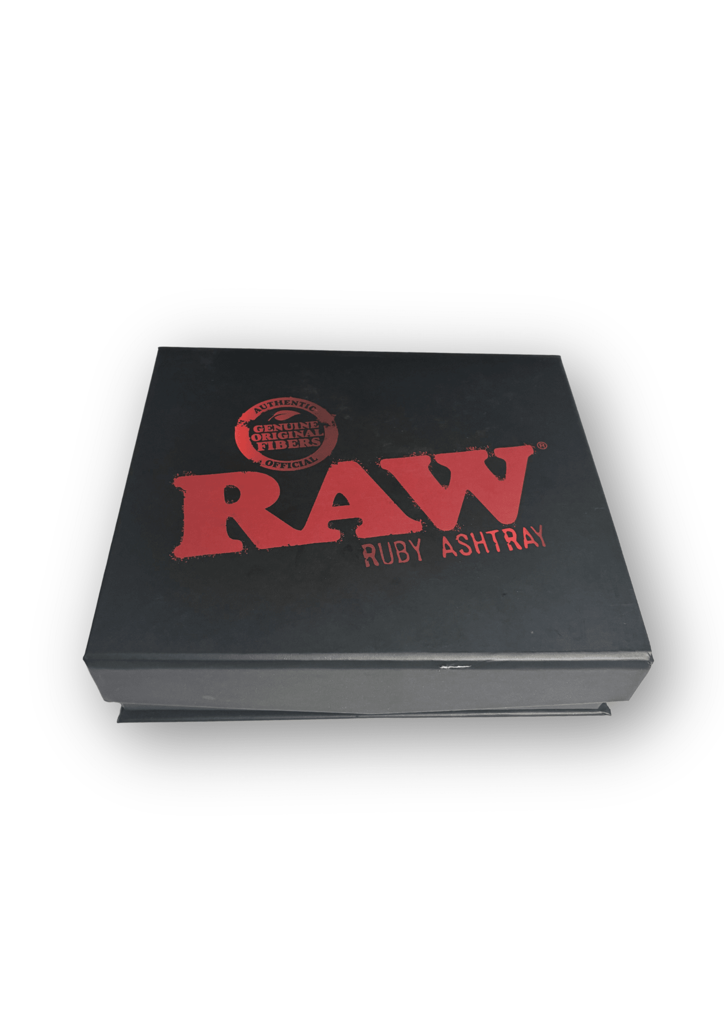 RAW | Ruby Red | Posacenere | Realizzato in cristallo | Accessorio per fumatori - SPUMONI