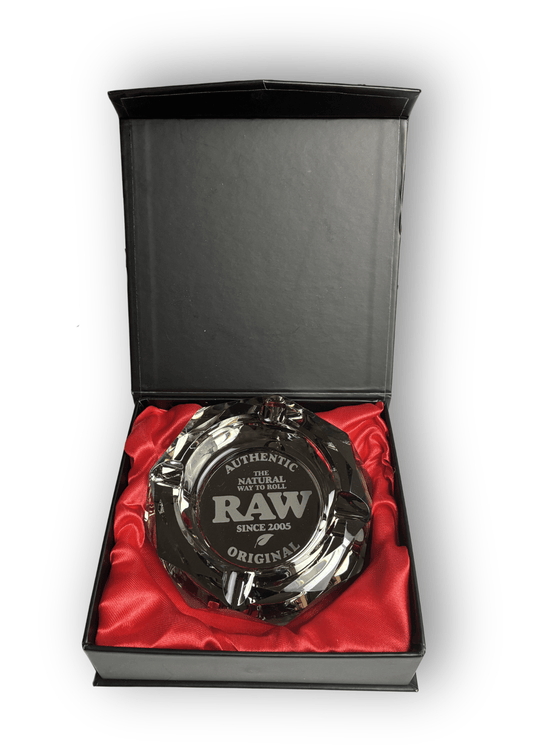 RAW | The Dark Side | Posacenere | Realizzato in cristallo | Accessorio per fumatori - SPUMONI