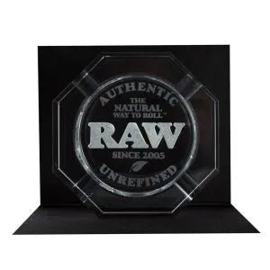 RAW The Dark Side Posacenere Spesso in Vetro con Giftbox - SPUMONI