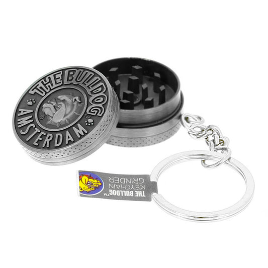 The Bulldog Amsterdam – Metal Grinder 2 Pezzi Keychain - SPUMONI
