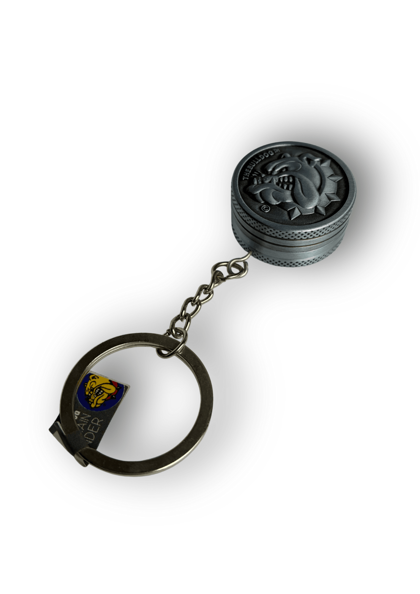 The Bulldog | Mini Grinder | Portachiavi Grinder | | Accessorio per fumatori - SPUMONI