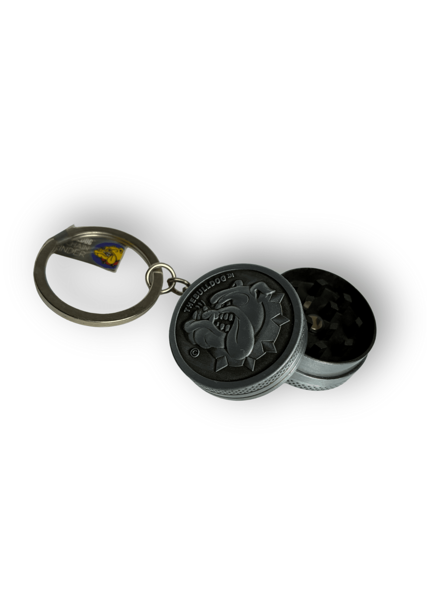 The Bulldog | Mini Grinder | Portachiavi Grinder | | Accessorio per fumatori - SPUMONI