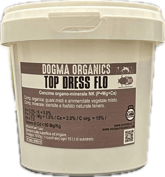Top Dress Flo | Fertilizzante organo Minerale adatto alla fioritura - SPUMONI