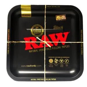 Vassoio nero quadrato Raw - SPUMONI