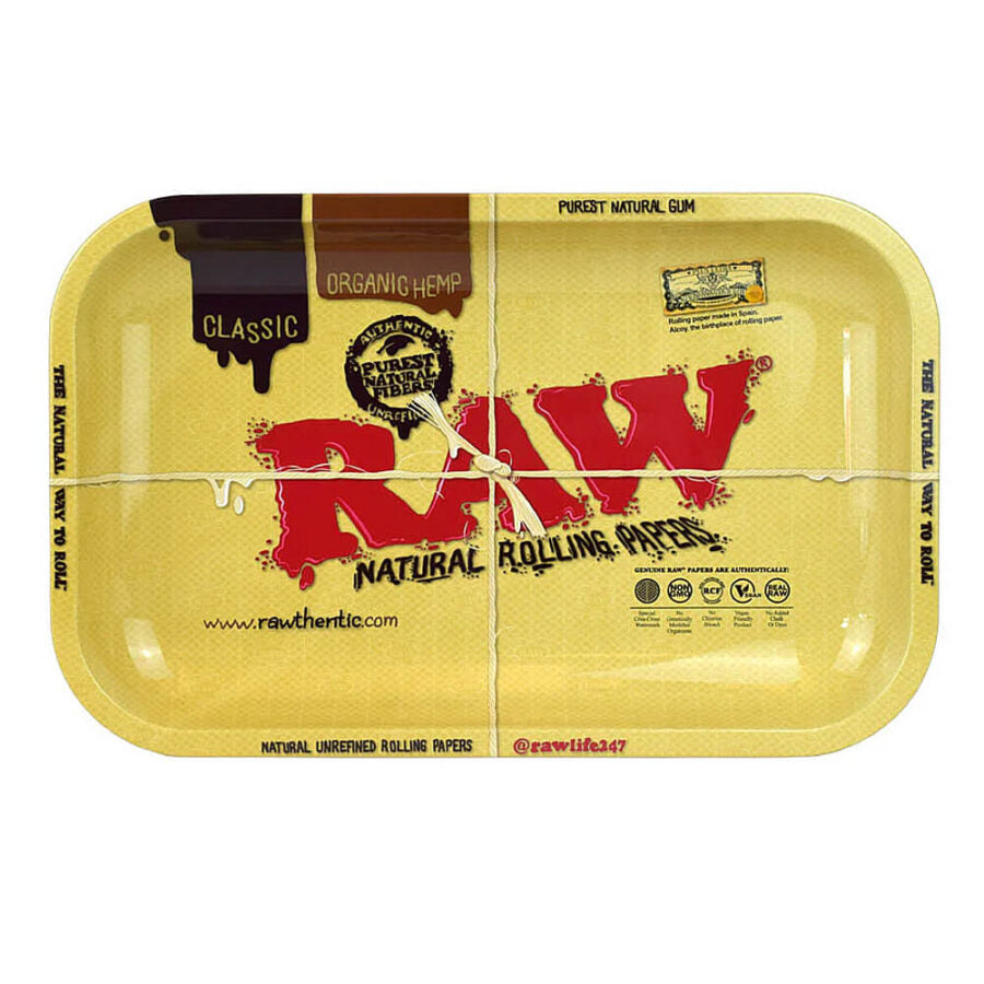 RAW Classic Dab Vassoio in Metallo per Dab con Cover in Silicone